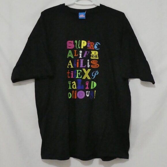 DISNEY - MARY POPPINS | 2XL | Supercalifragilisticexpialidocious! Graphic Tee - Picture 2 of 13